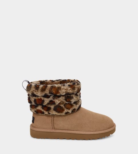 フラッフ ミニ キルテッド レオパード 1105358｜クラシックブーツ｜UGG